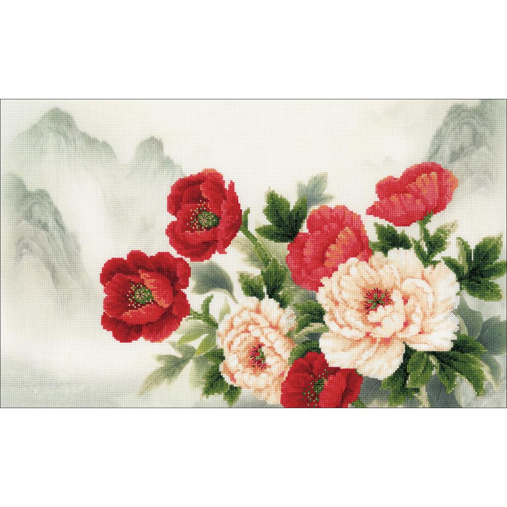 Oriental Bouquet (14 Count) Stamped